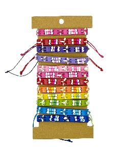 Handmade Colorful Shark Tooth Bracelet